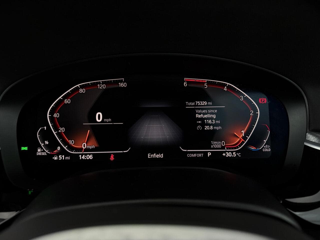 BMW 5 Series thumbnail Driver Instruments