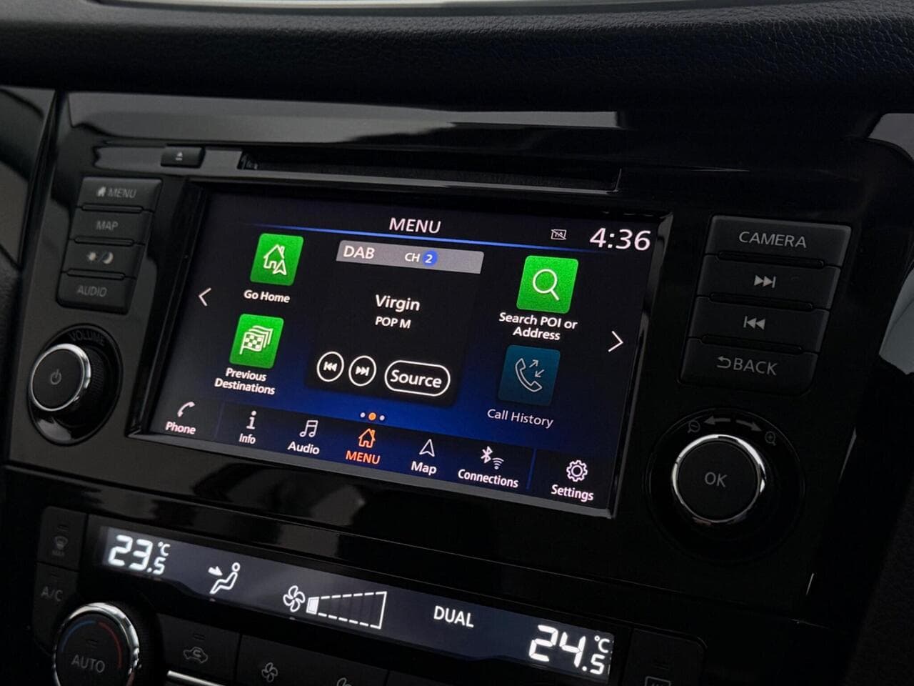 Nissan Qashqai thumbnail Infotainment System