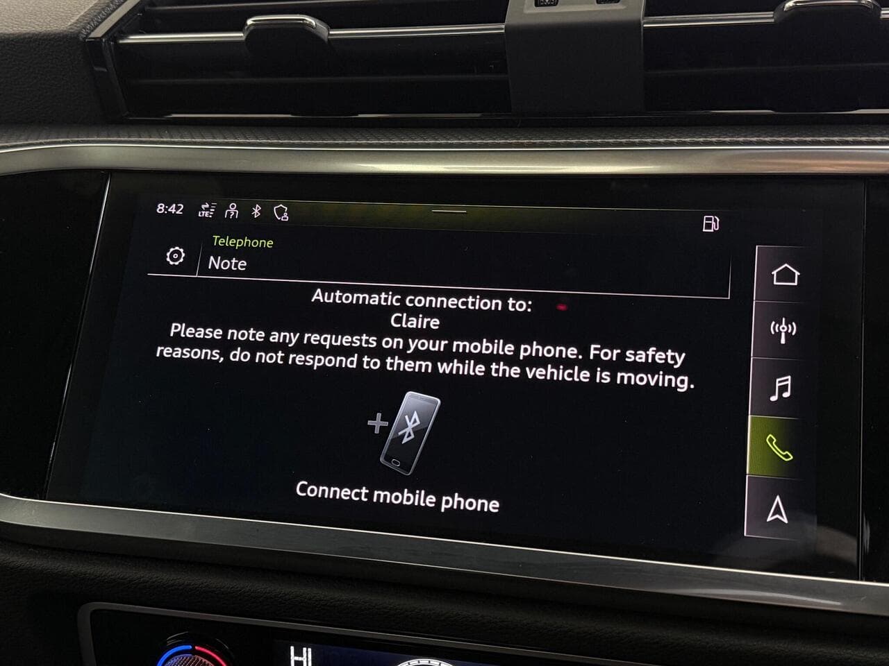 Audi Q3 thumbnail Infotainment System
