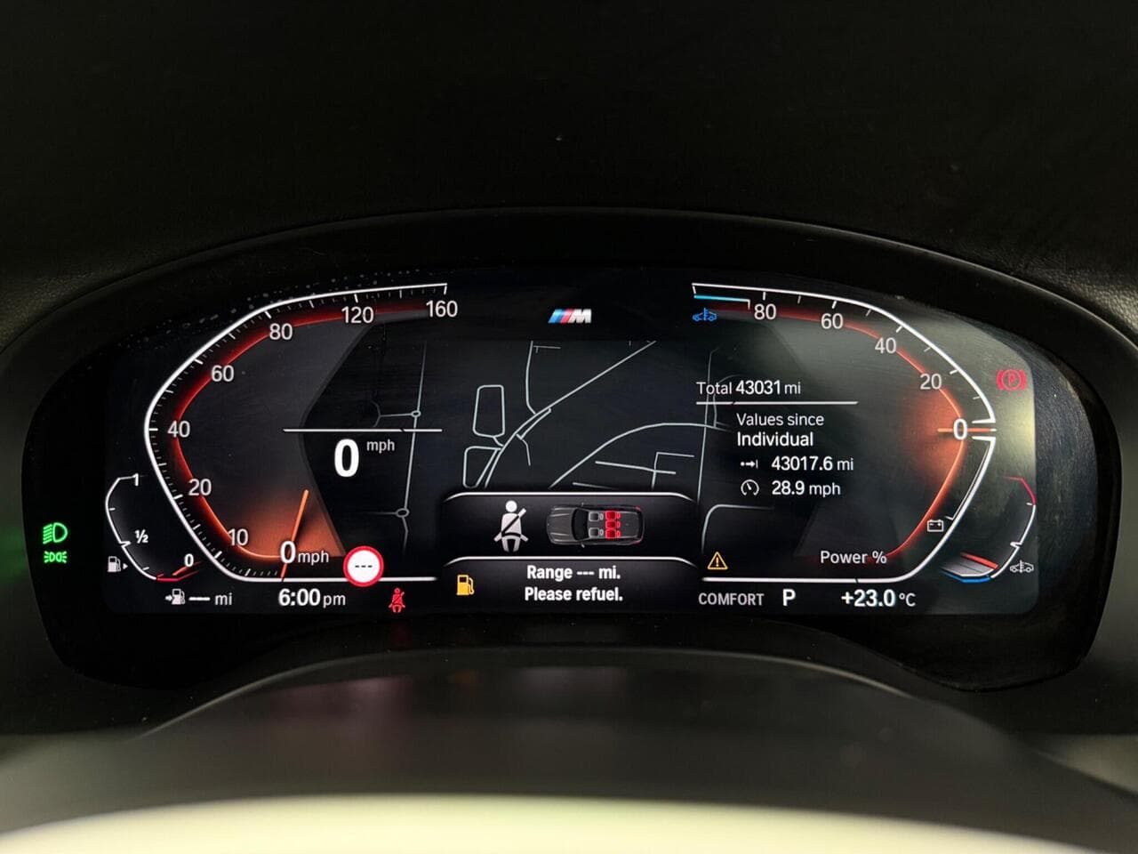 BMW X3 thumbnail Driver Instruments