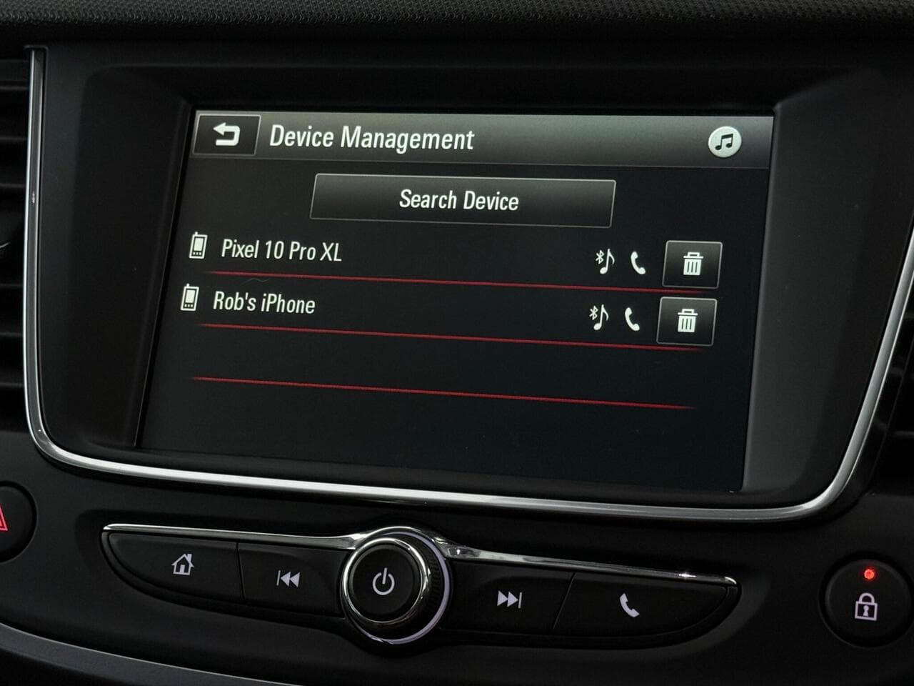 Vauxhall Crossland X thumbnail Infotainment System