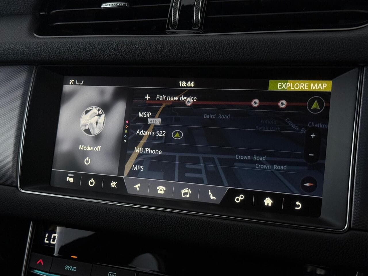 Jaguar XF thumbnail Infotainment System