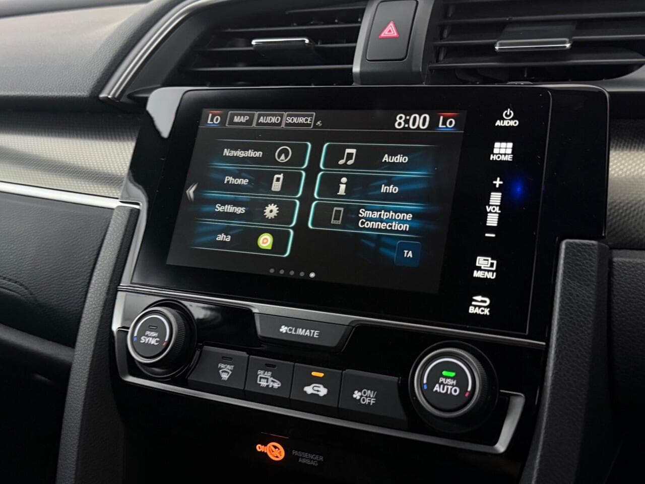Honda Civic thumbnail Infotainment System