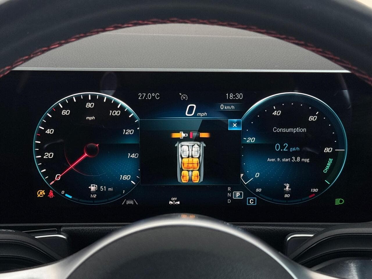 Mercedes-Benz GLB thumbnail Driver Instruments