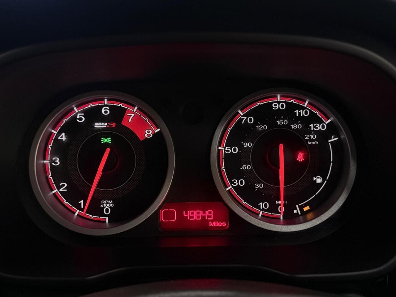 MG MG3 thumbnail Driver Instruments