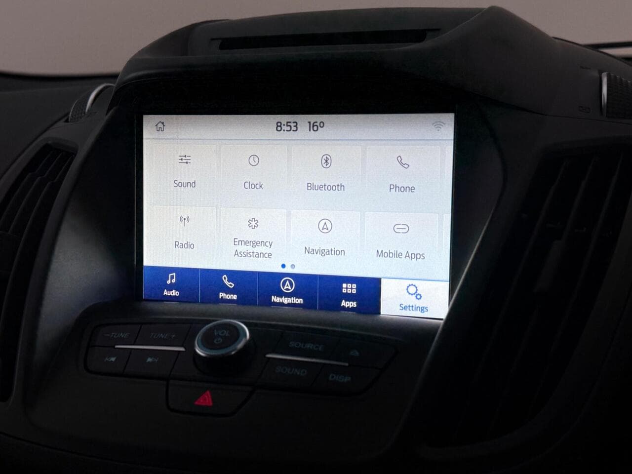 Ford Kuga thumbnail Infotainment System