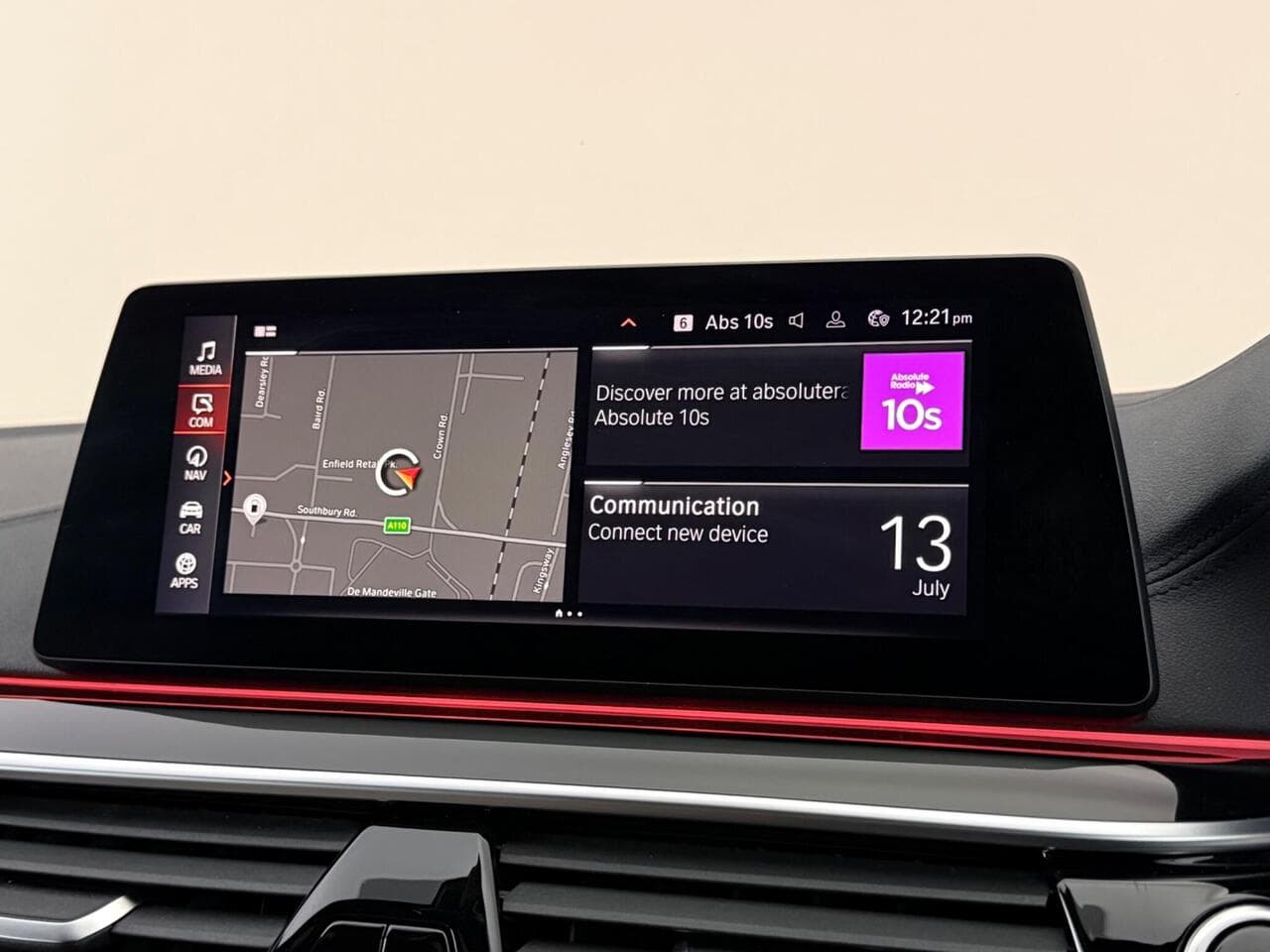 BMW 5 Series thumbnail Infotainment System