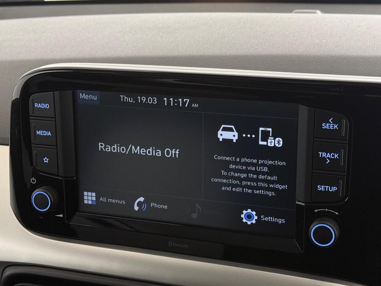 Hyundai i10 thumbnail Infotainment System