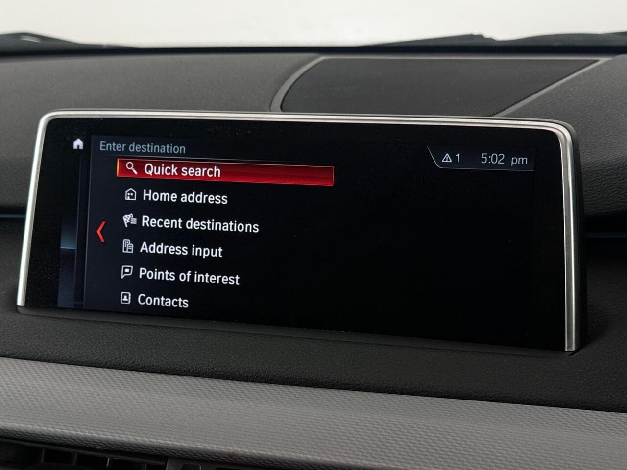 BMW X5 thumbnail Infotainment System