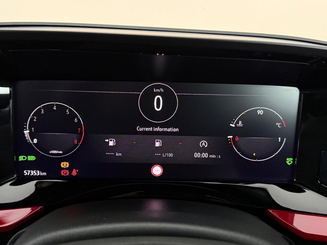 Vauxhall Mokka thumbnail Driver Instruments