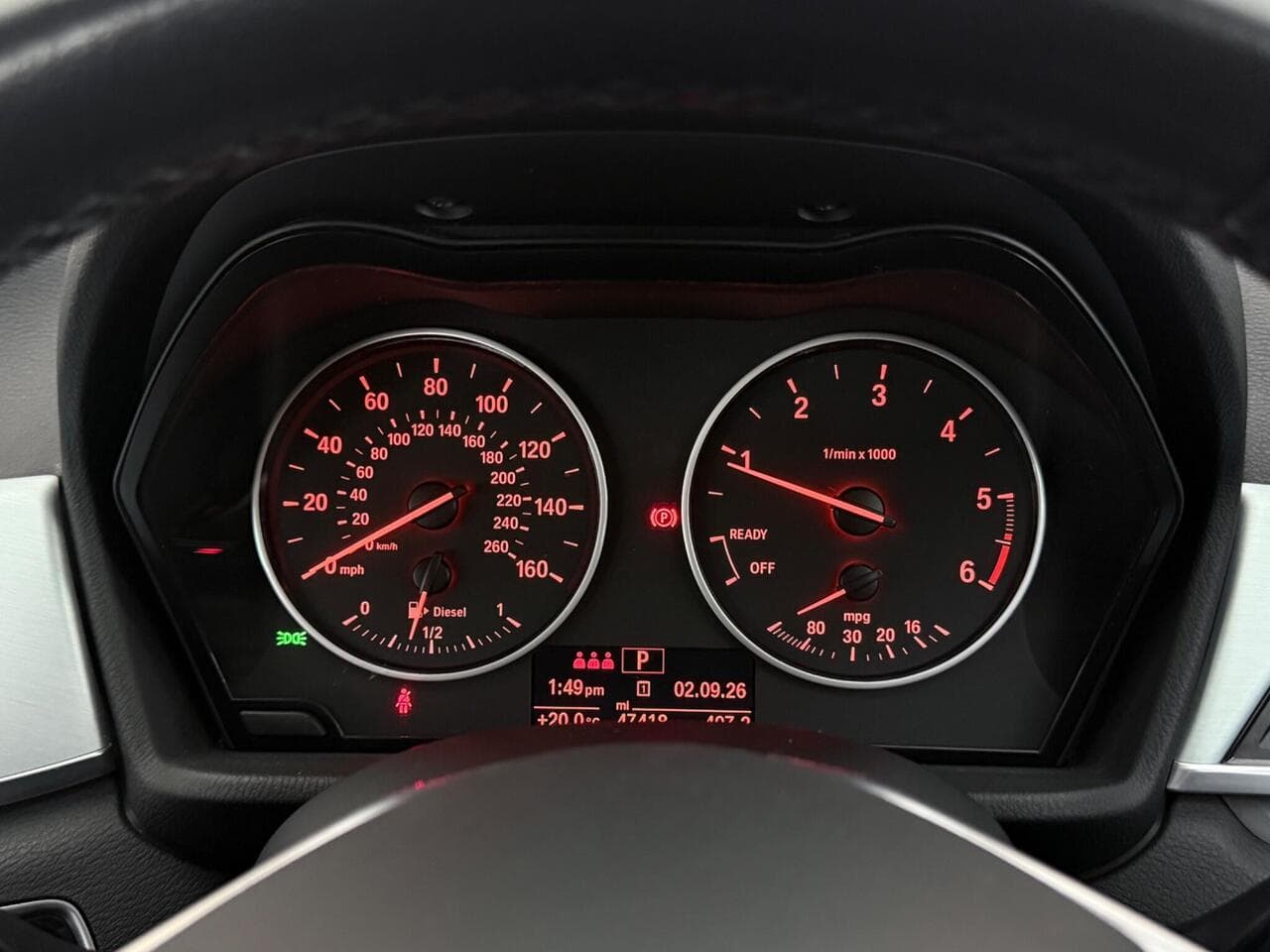 BMW X1 thumbnail Driver Instruments