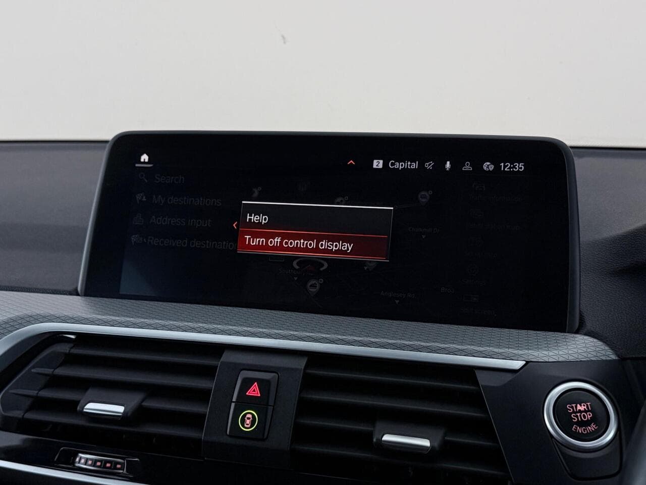 BMW X3 thumbnail Infotainment System