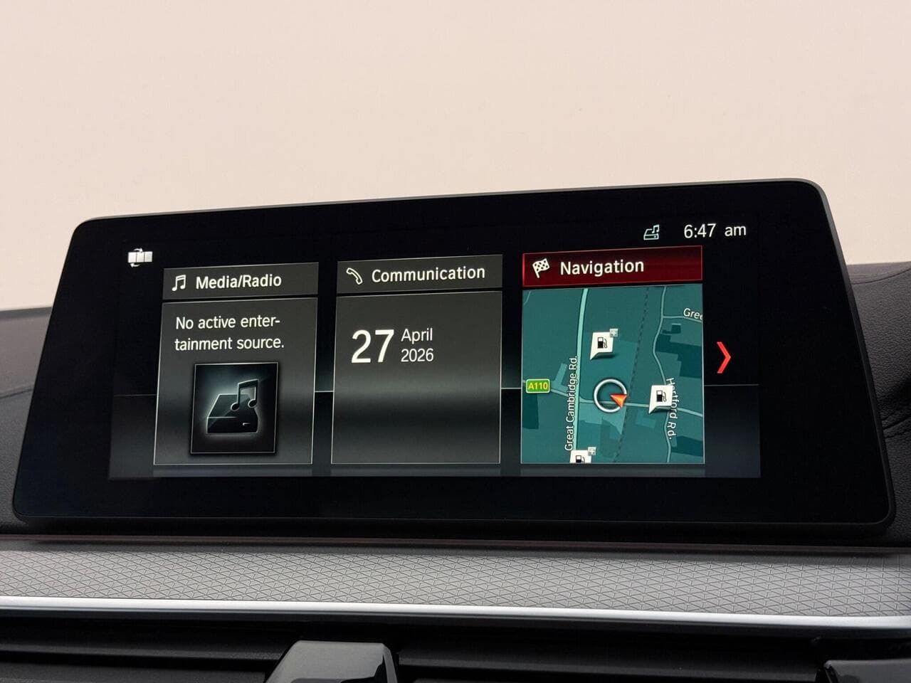BMW 5 Series thumbnail Infotainment System