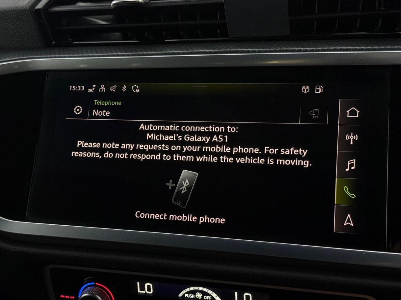 Audi Q3 thumbnail Infotainment System