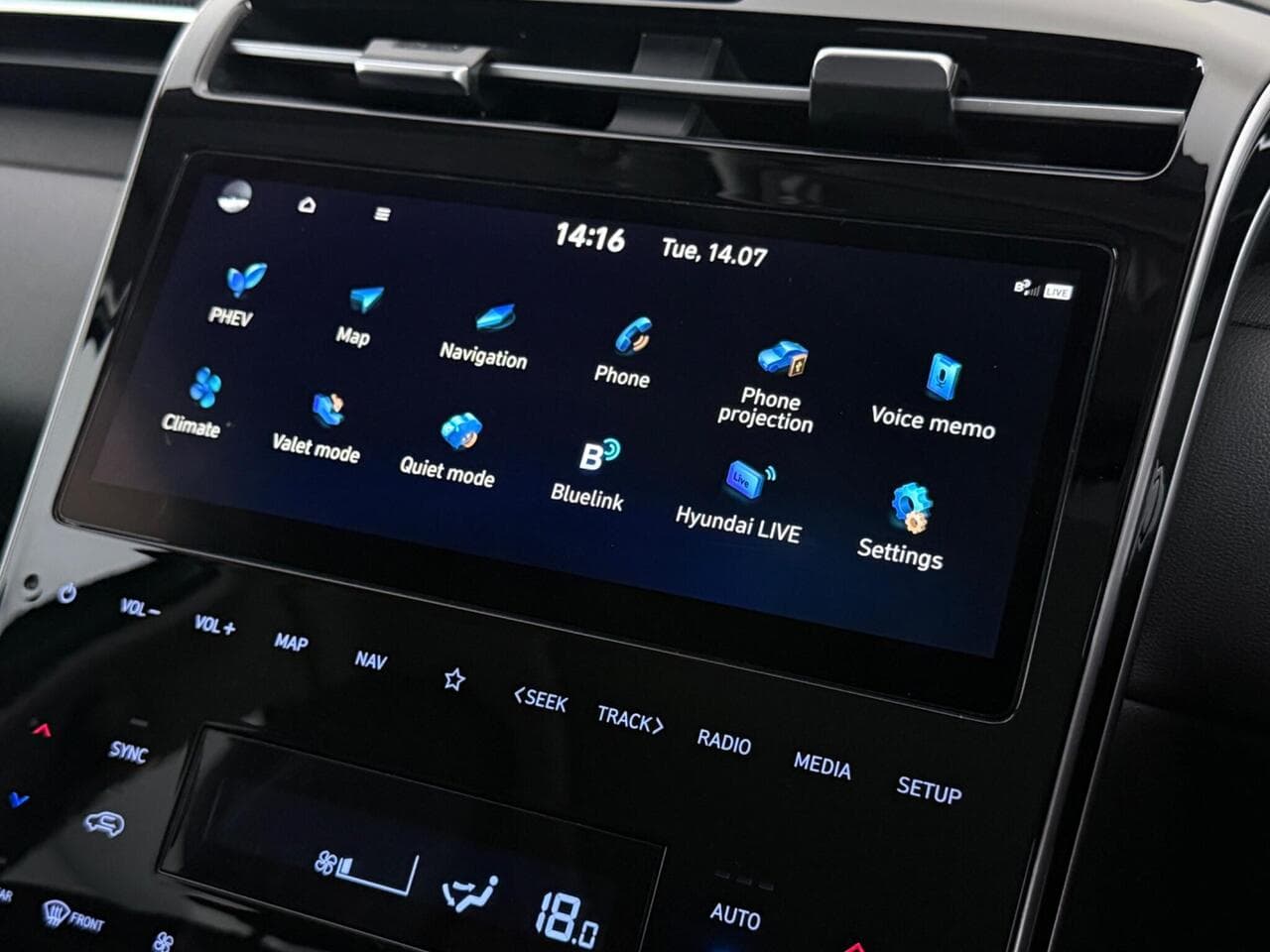 Hyundai TUCSON thumbnail Infotainment System