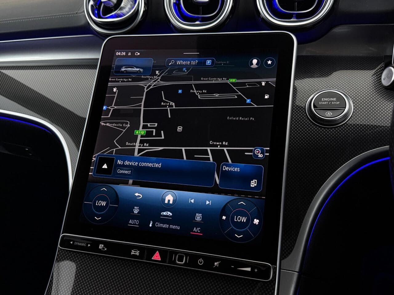 Mercedes-Benz C Class thumbnail Infotainment System