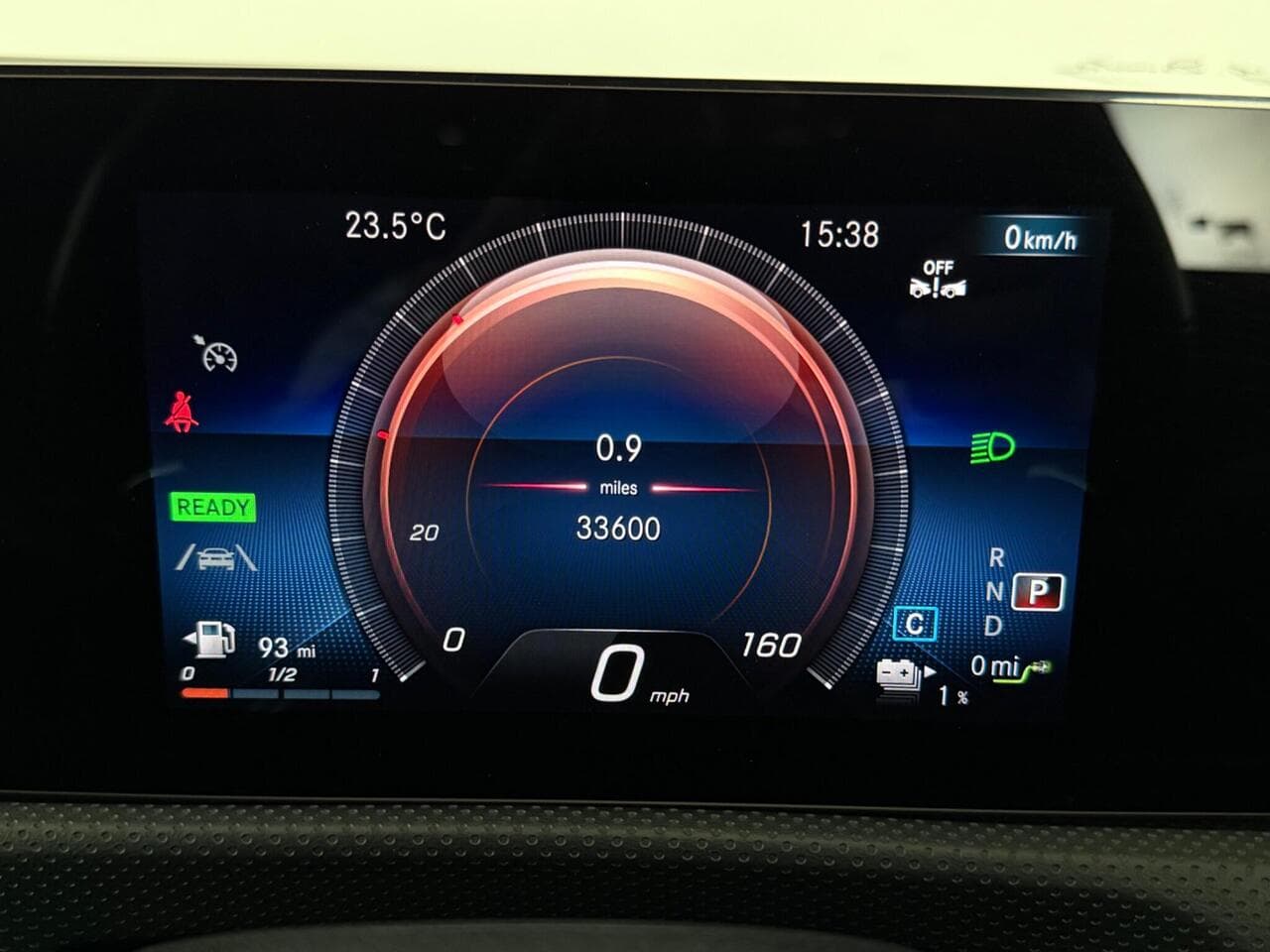 Mercedes-Benz A Class thumbnail Driver Instruments