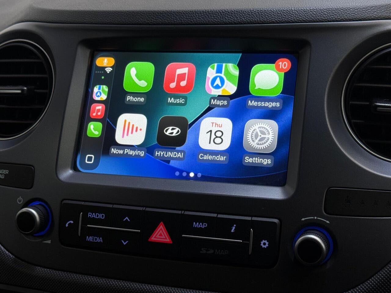 Hyundai i10 thumbnail Infotainment System