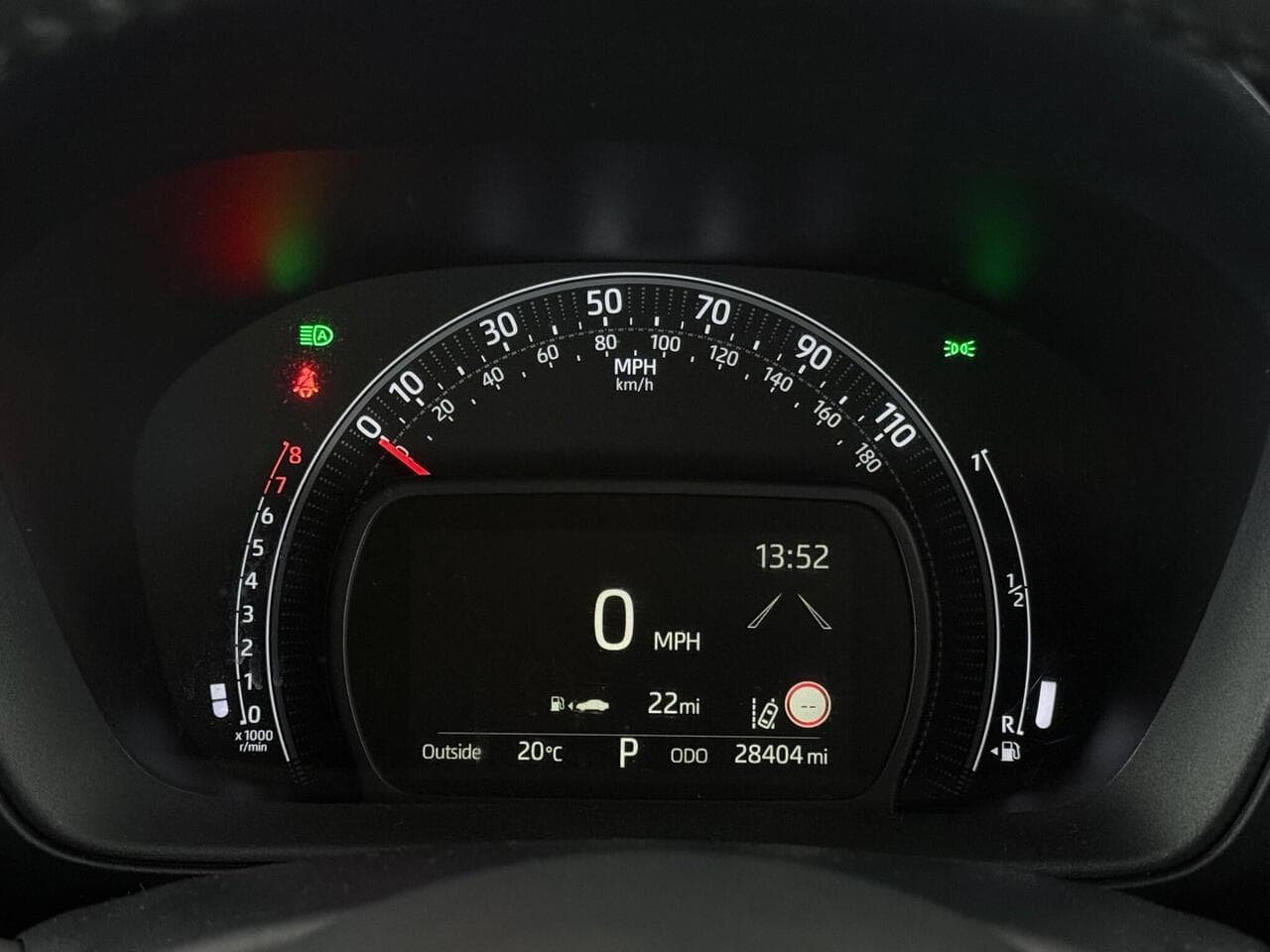 Toyota Aygo X thumbnail Driver Instruments