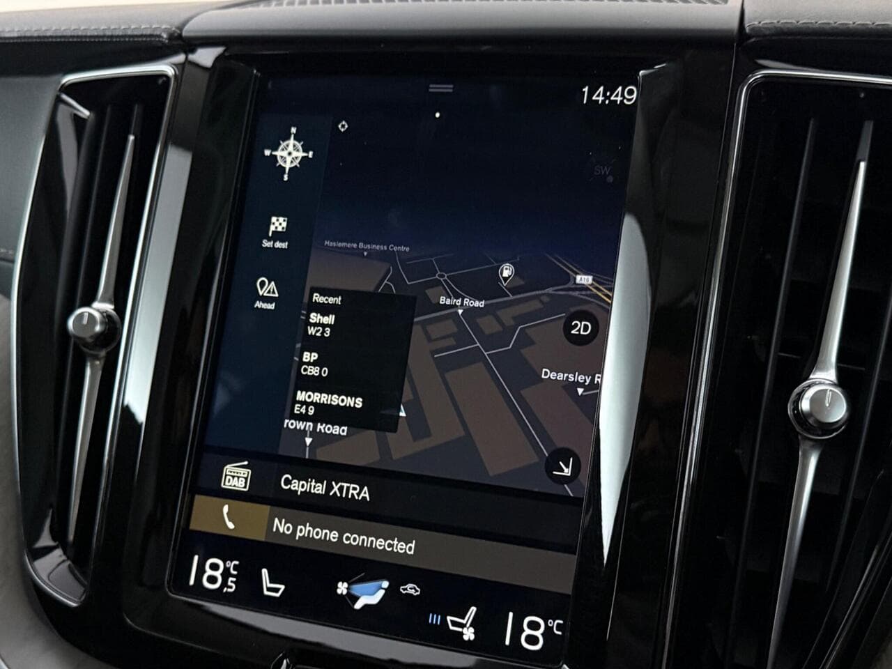 Volvo XC60 thumbnail Infotainment System