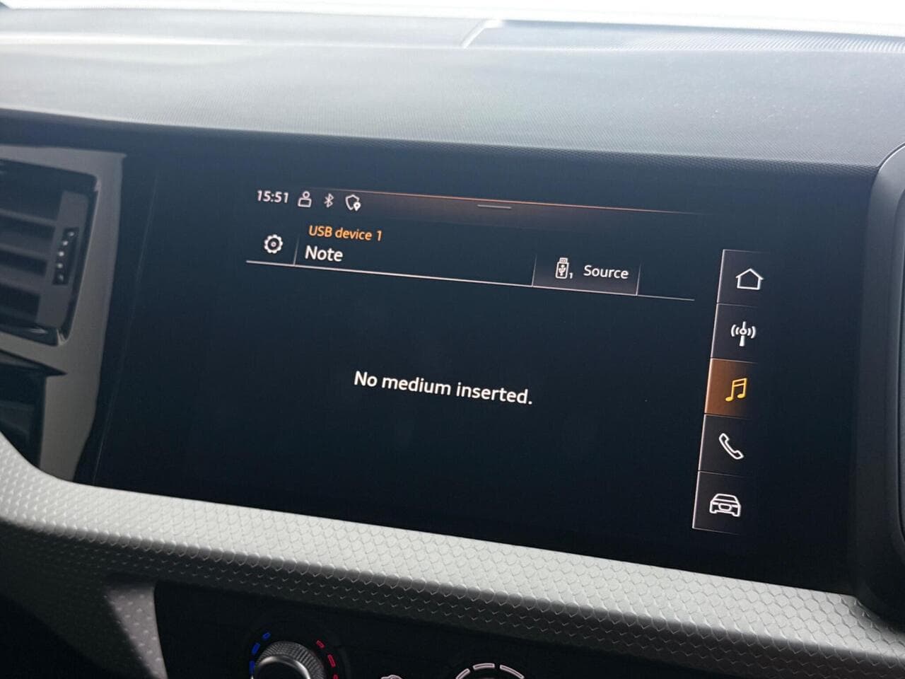 Audi A1 thumbnail Infotainment System