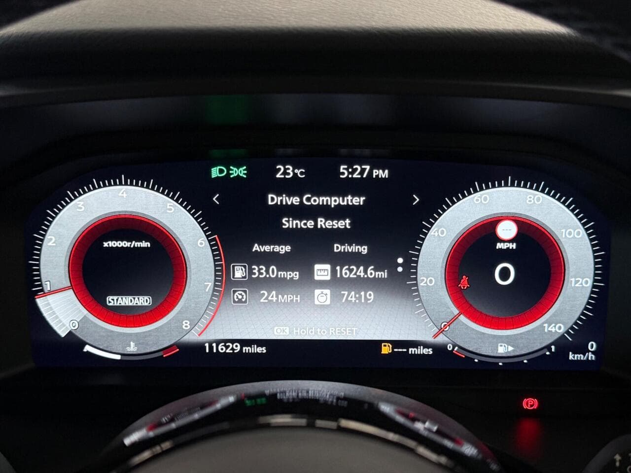 Nissan Qashqai thumbnail Driver Instruments