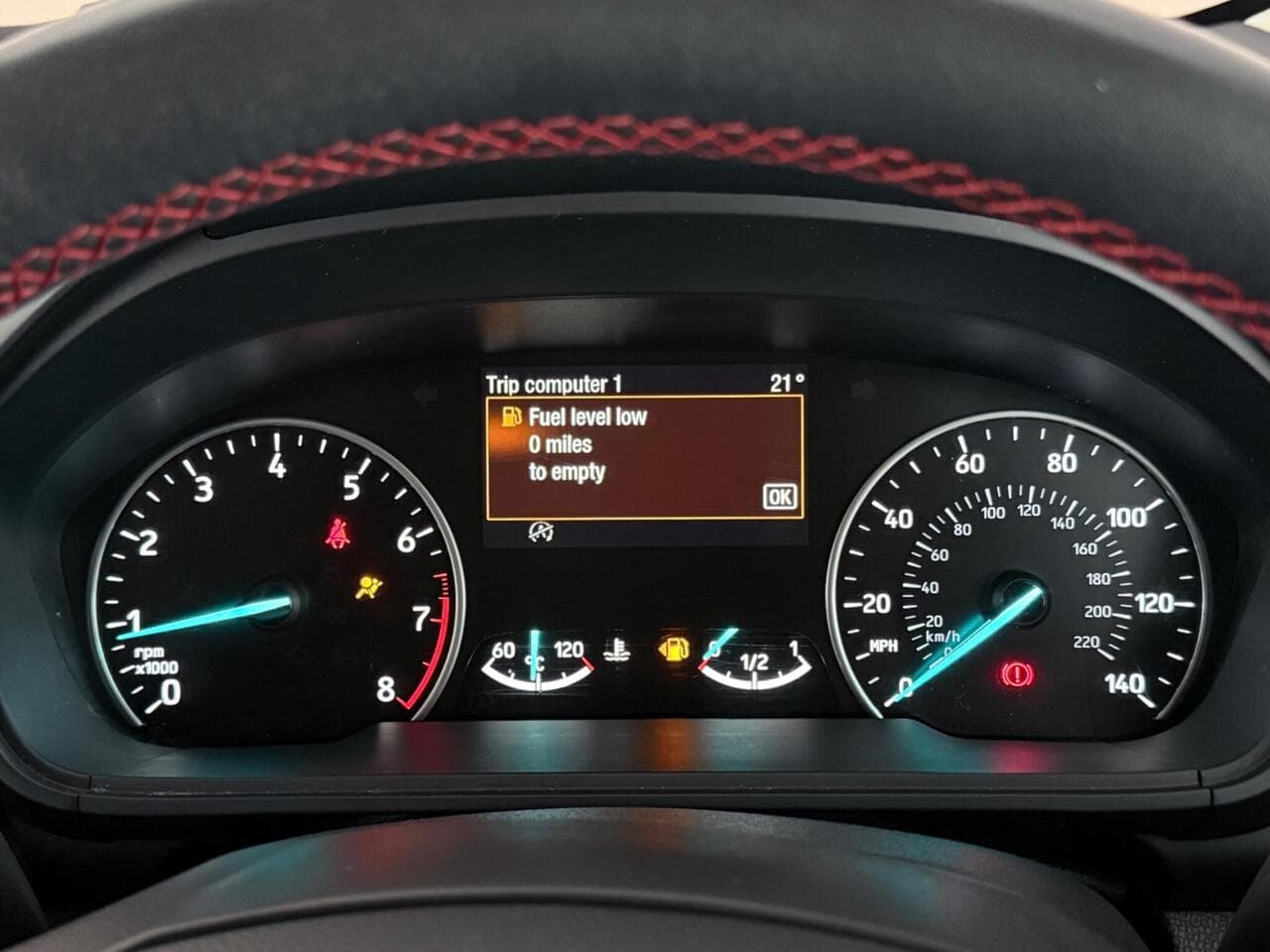 Ford EcoSport thumbnail Driver Instruments