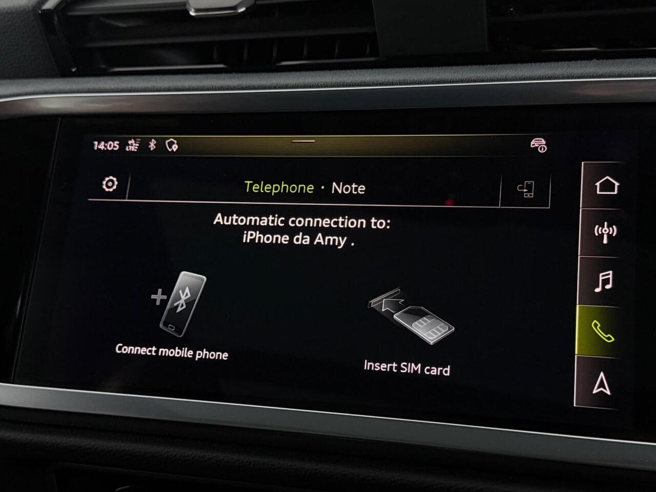 Audi Q3 thumbnail Infotainment System