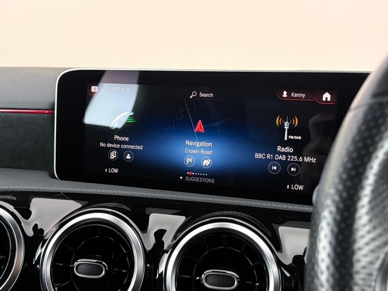 Mercedes-Benz A Class thumbnail Infotainment System