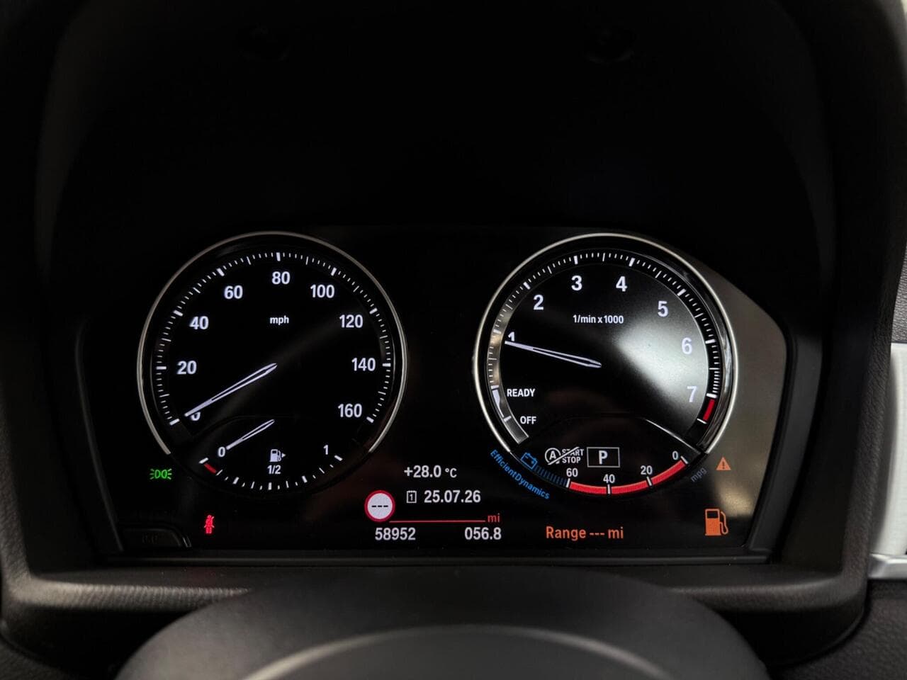 BMW X1 thumbnail Driver Instruments