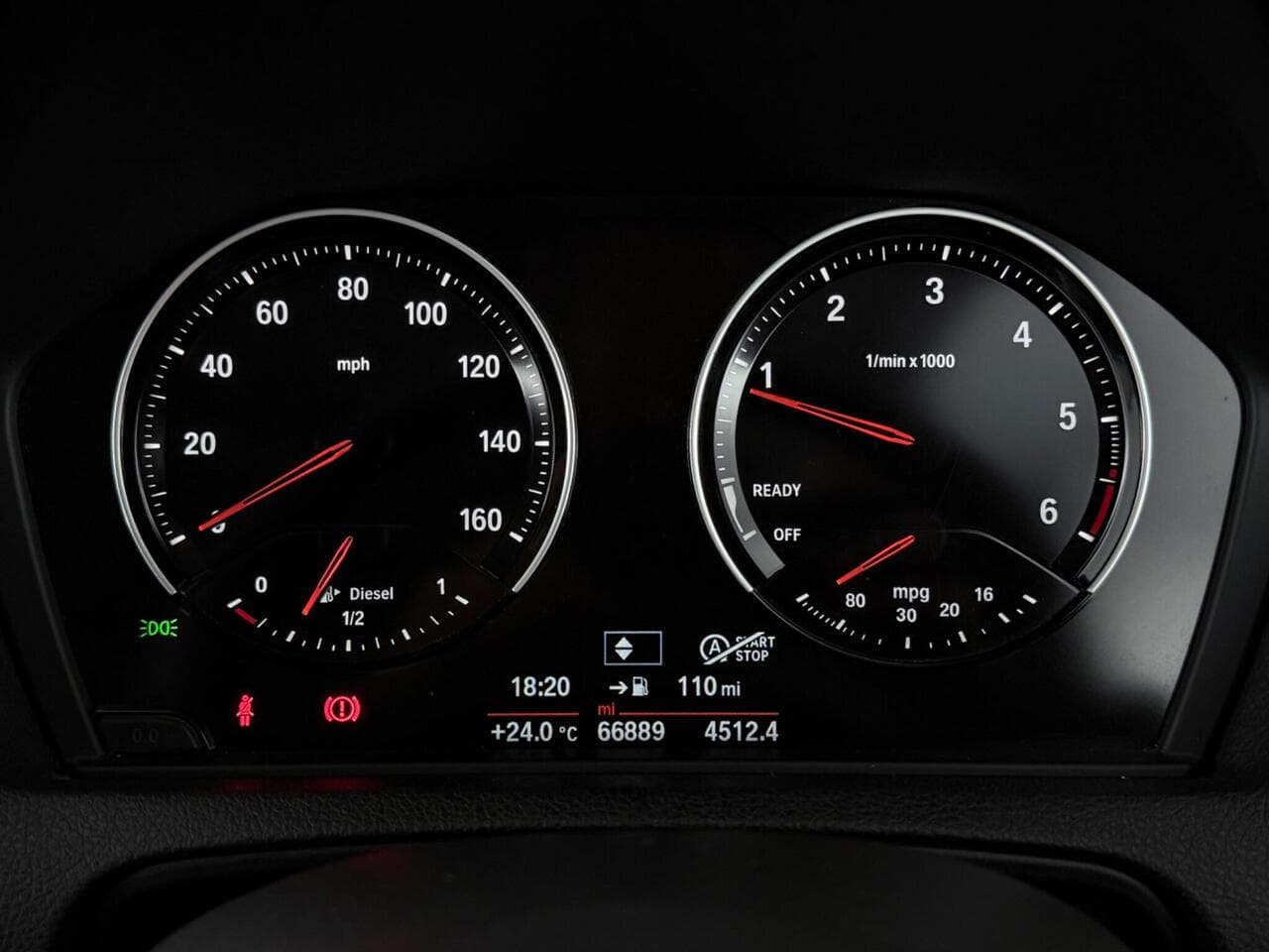 BMW 1 Series thumbnail Driver Instruments