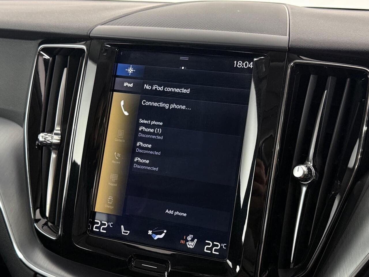 Volvo XC60 thumbnail Infotainment System