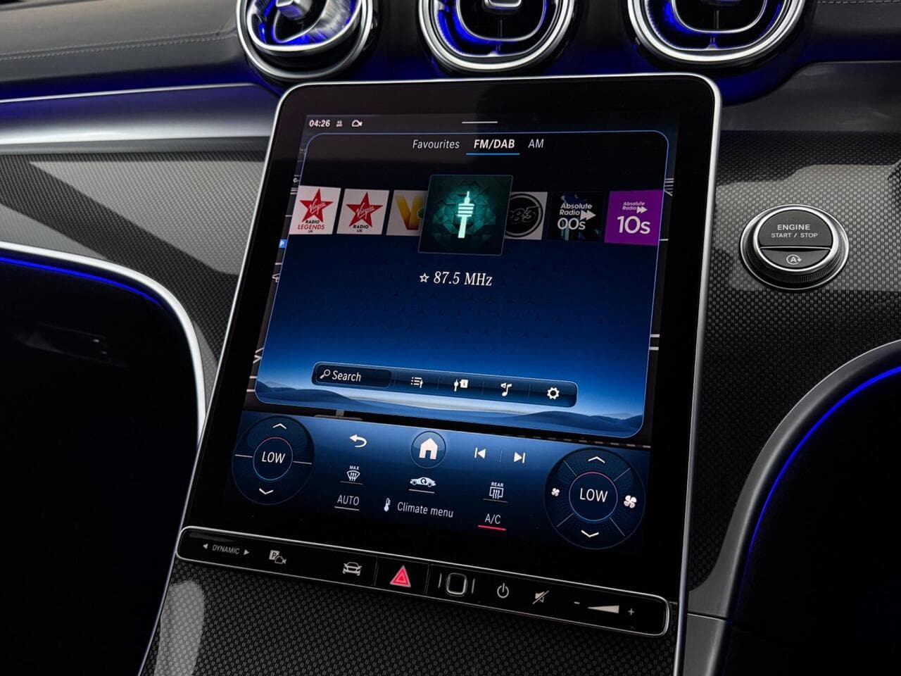 Mercedes-Benz C Class thumbnail Infotainment System