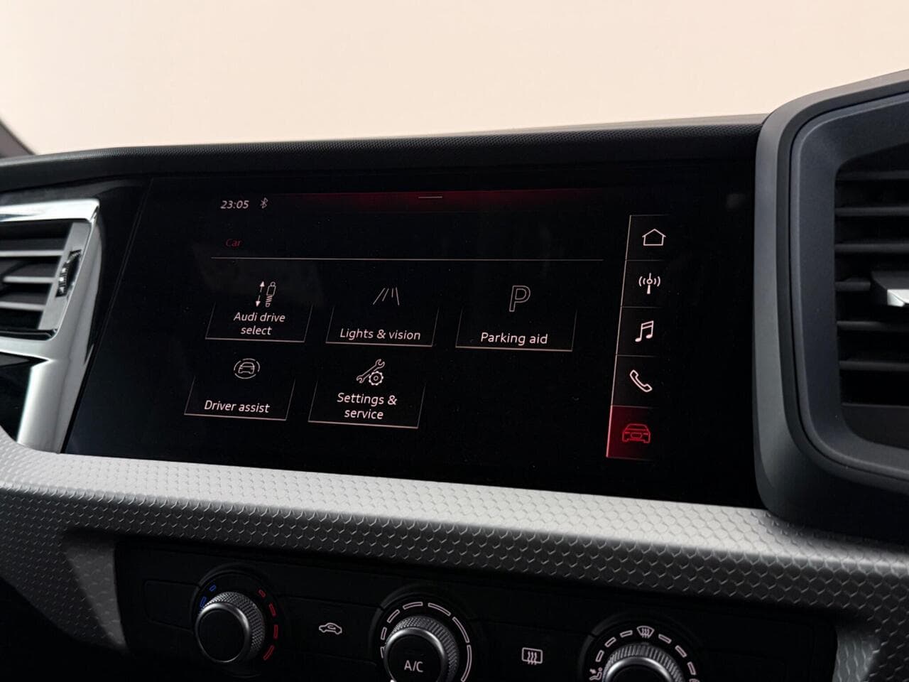 Audi A1 thumbnail Infotainment System