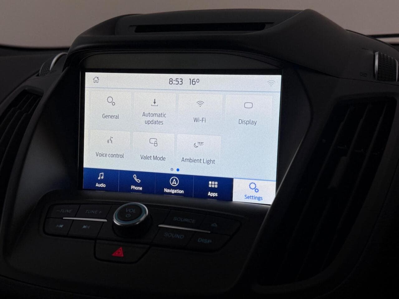 Ford Kuga thumbnail Infotainment System