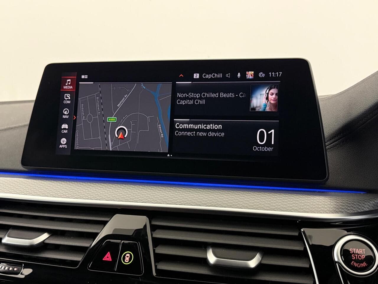 BMW 5 Series thumbnail Infotainment System