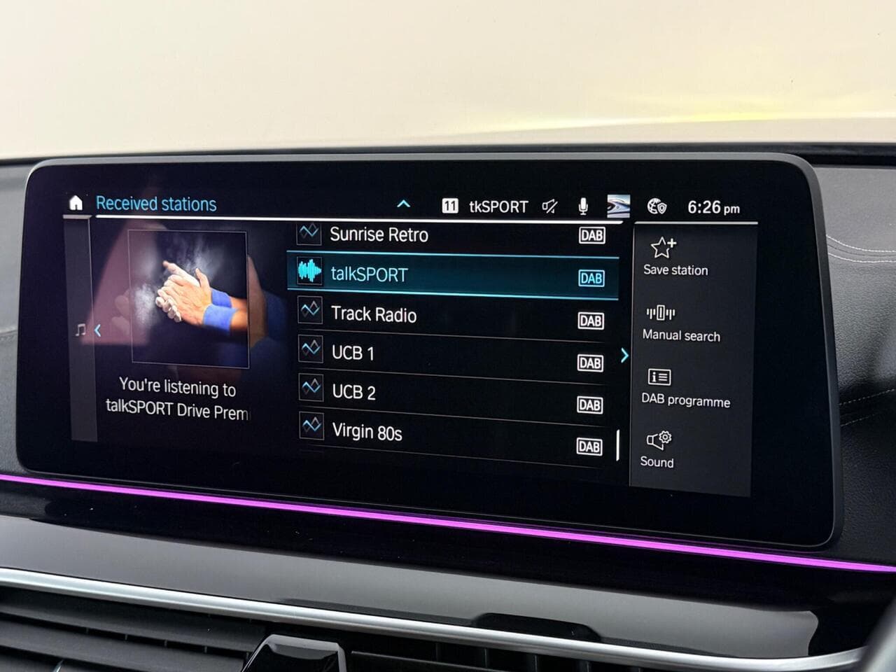 BMW 5 Series thumbnail Infotainment System