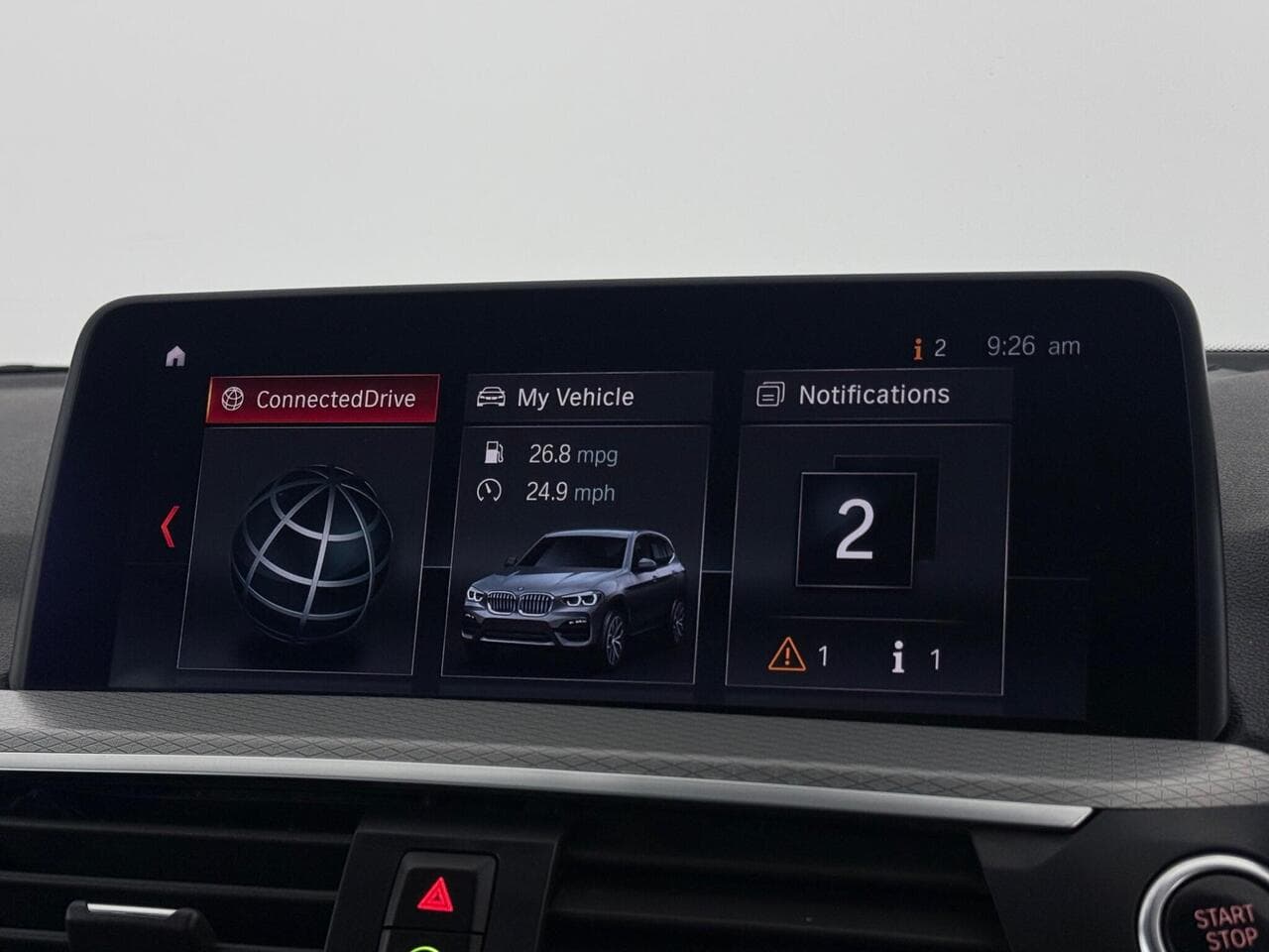 BMW X3 thumbnail Infotainment System