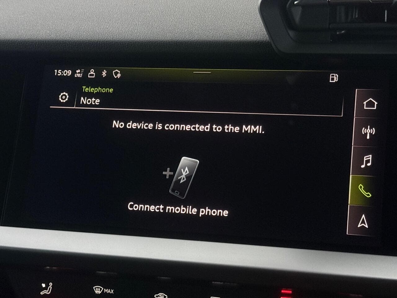 Audi A3 thumbnail Infotainment System