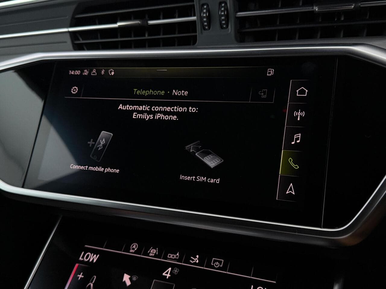 Audi A7 thumbnail Infotainment System