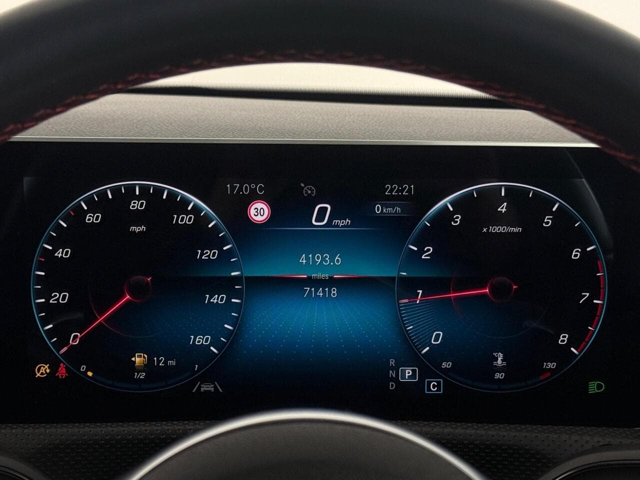 Mercedes-Benz A Class thumbnail Driver Instruments