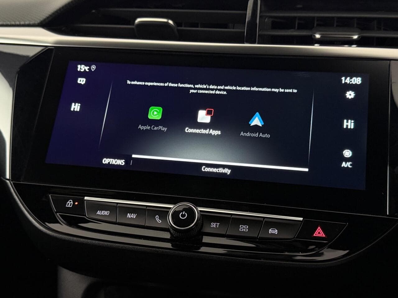 Vauxhall Corsa thumbnail Infotainment System