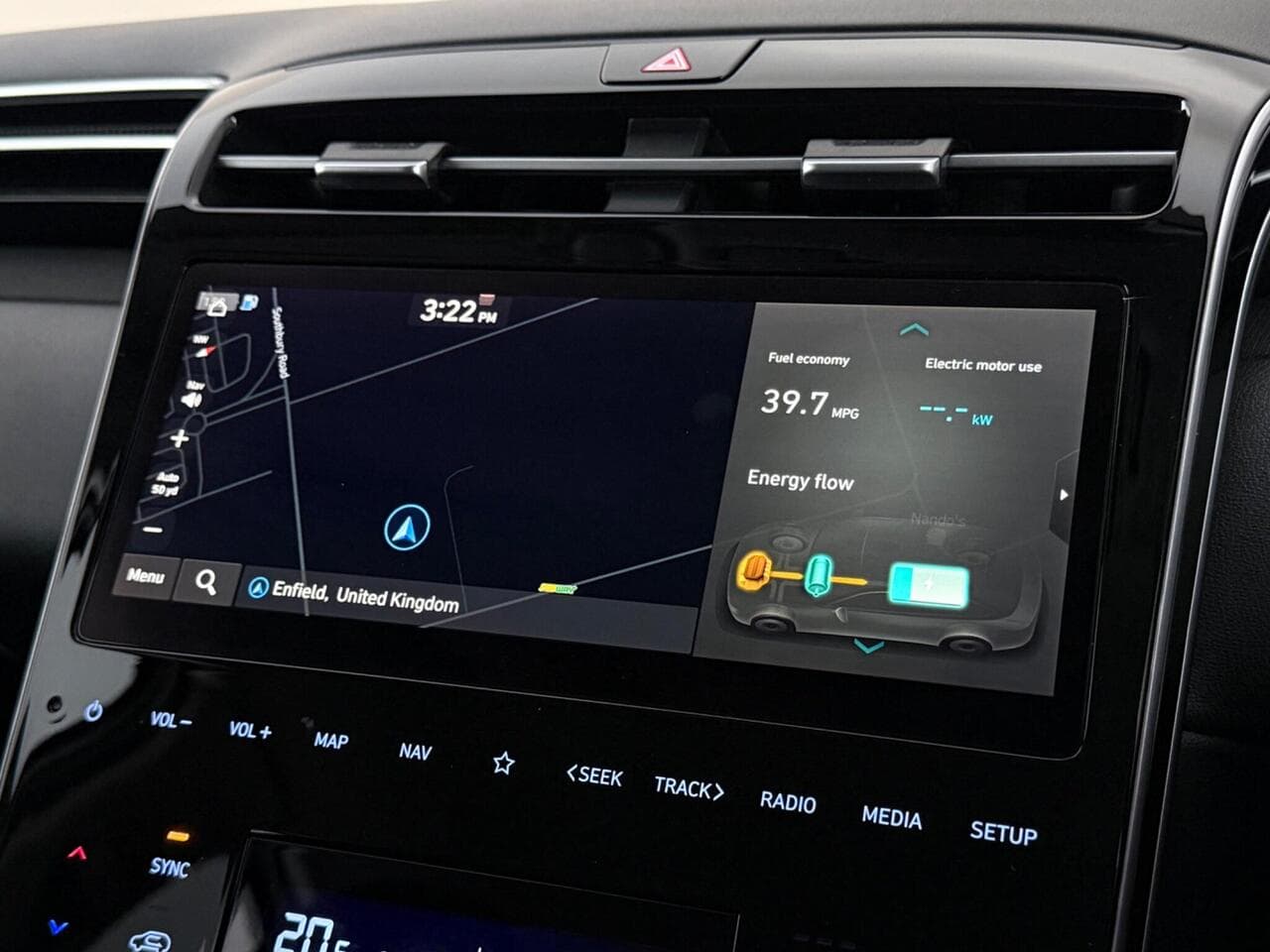 Hyundai TUCSON thumbnail Infotainment System