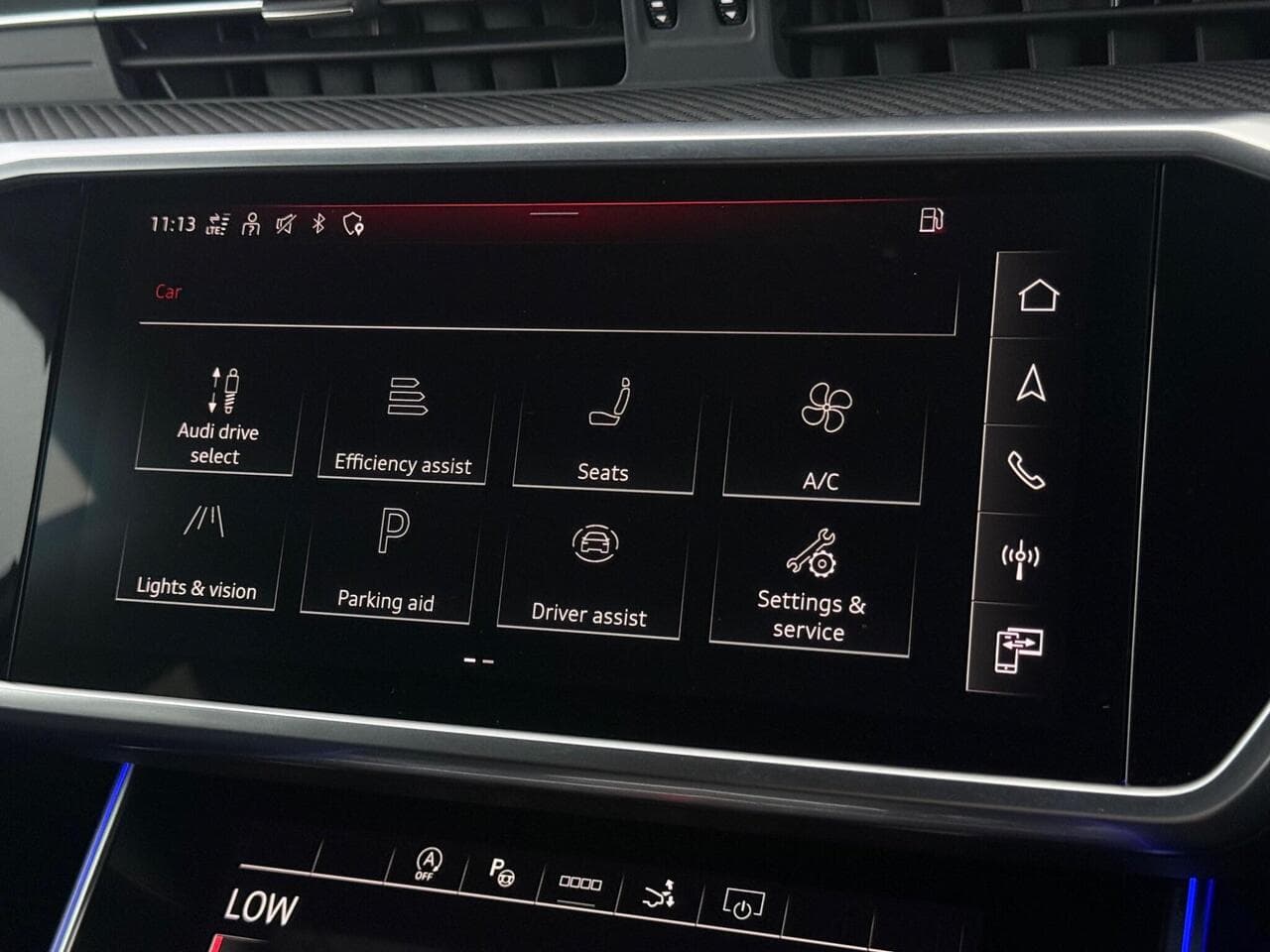 Audi A7 thumbnail Infotainment System