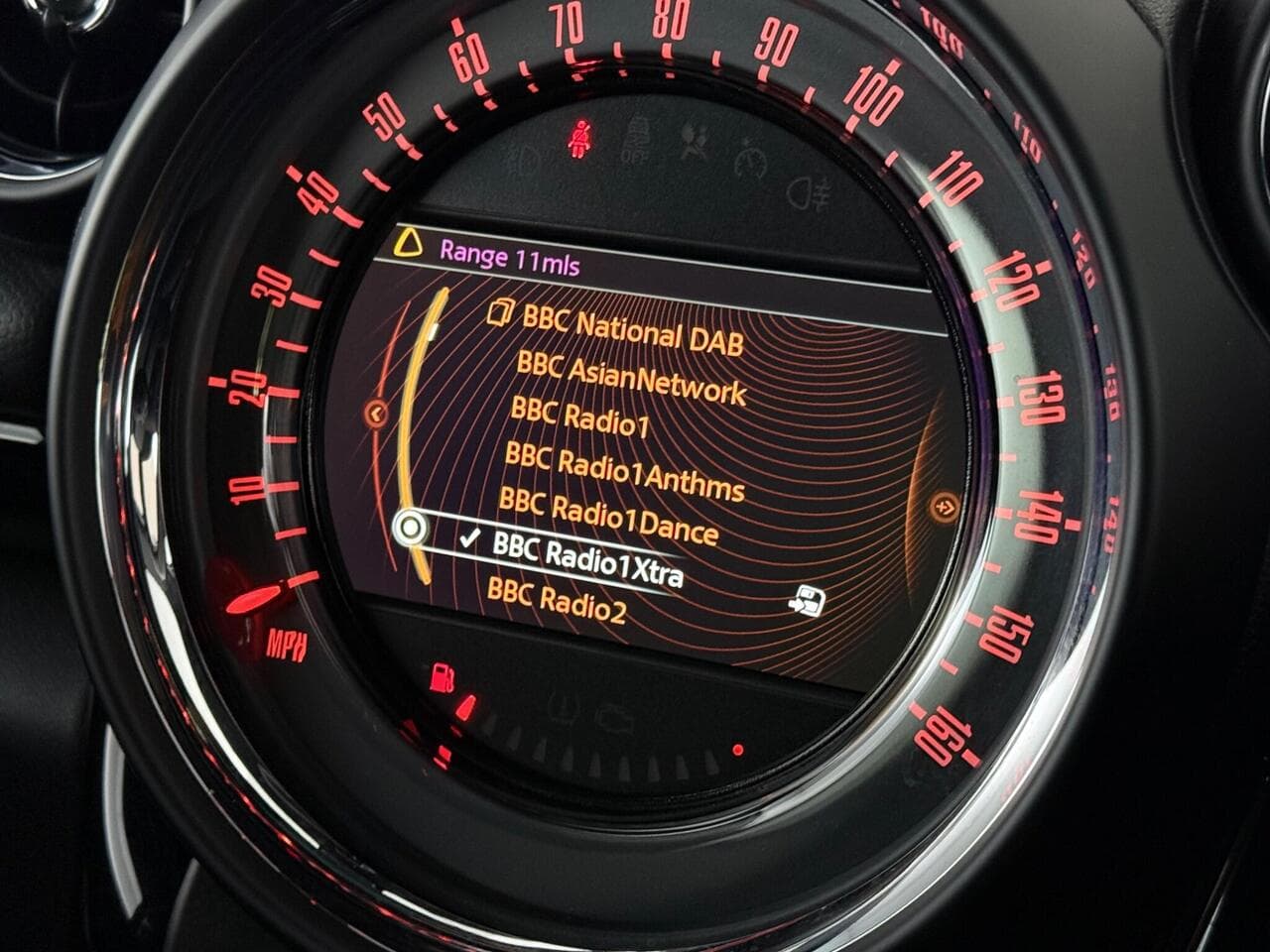 MINI Paceman thumbnail Driver Instruments