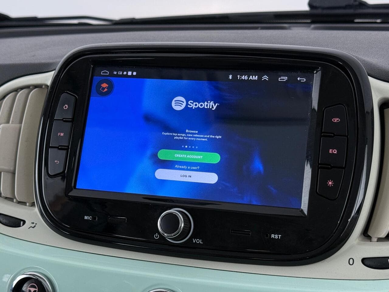 Fiat 500 thumbnail Infotainment System