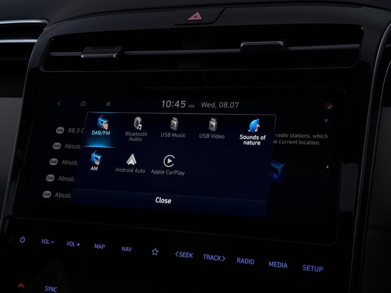 Hyundai TUCSON thumbnail Infotainment System