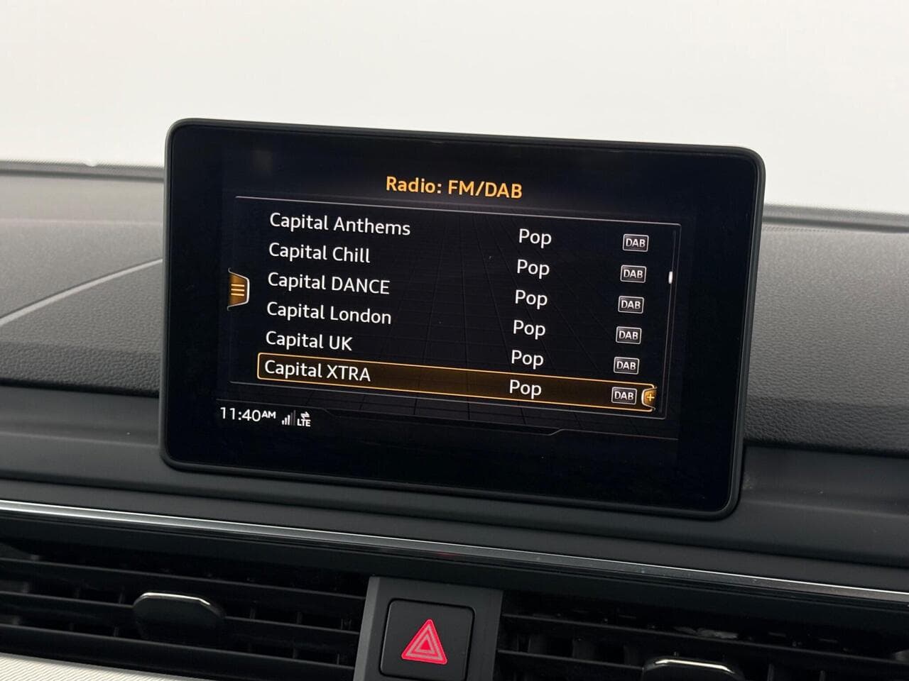 Audi A4 thumbnail Infotainment System