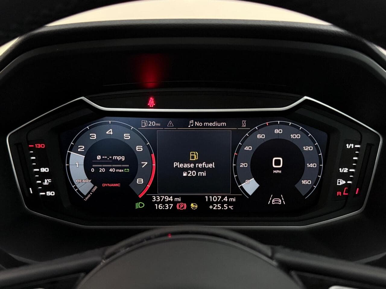 Audi A1 thumbnail Driver Instruments
