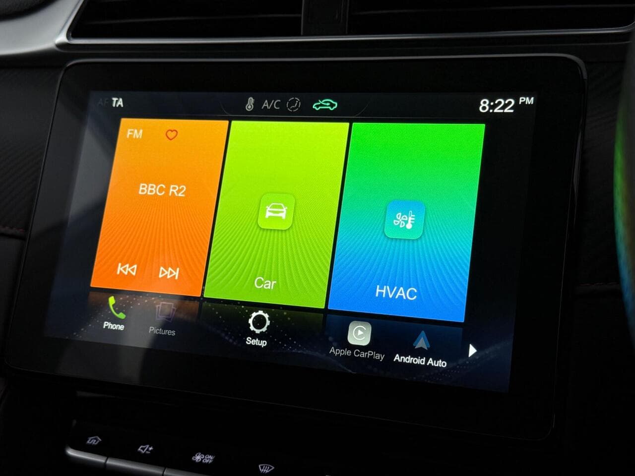 MG MG ZS thumbnail Infotainment System